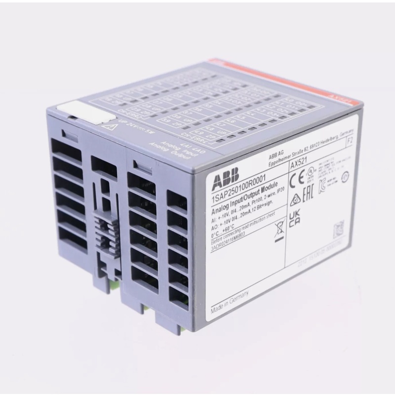 AX521 1SAP250100R0001 ABB Analog input/output module