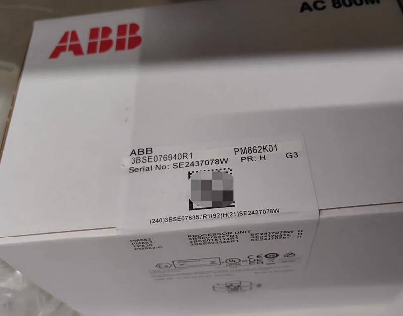 AC800M PM862K01 3BSE076940R1 Brand New